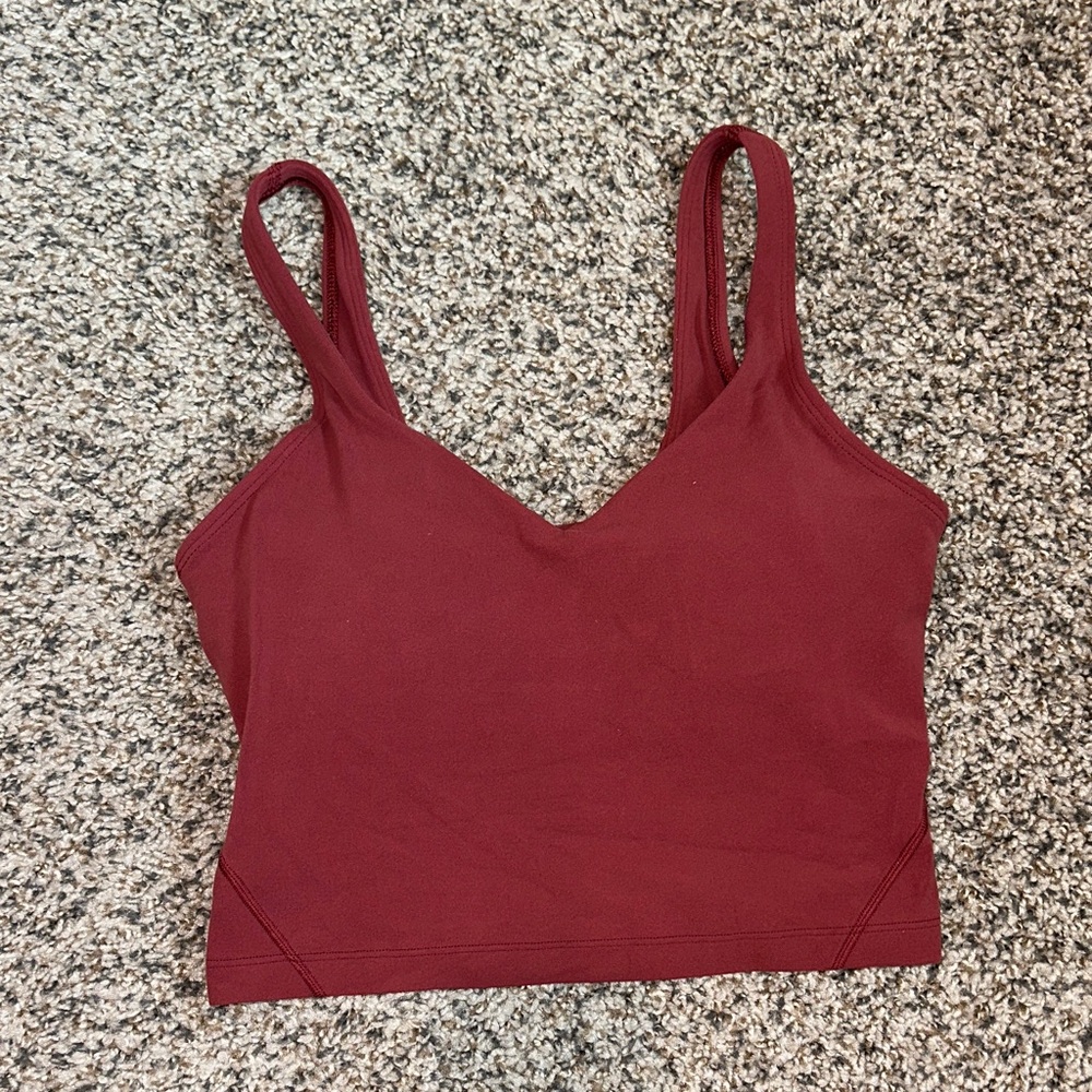 lululemon athletica Burgundy Top